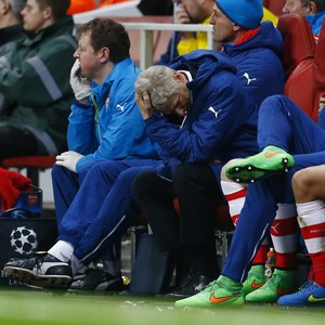 Arsene Wenger Arsenal x Monaco (Foto: Reuters)