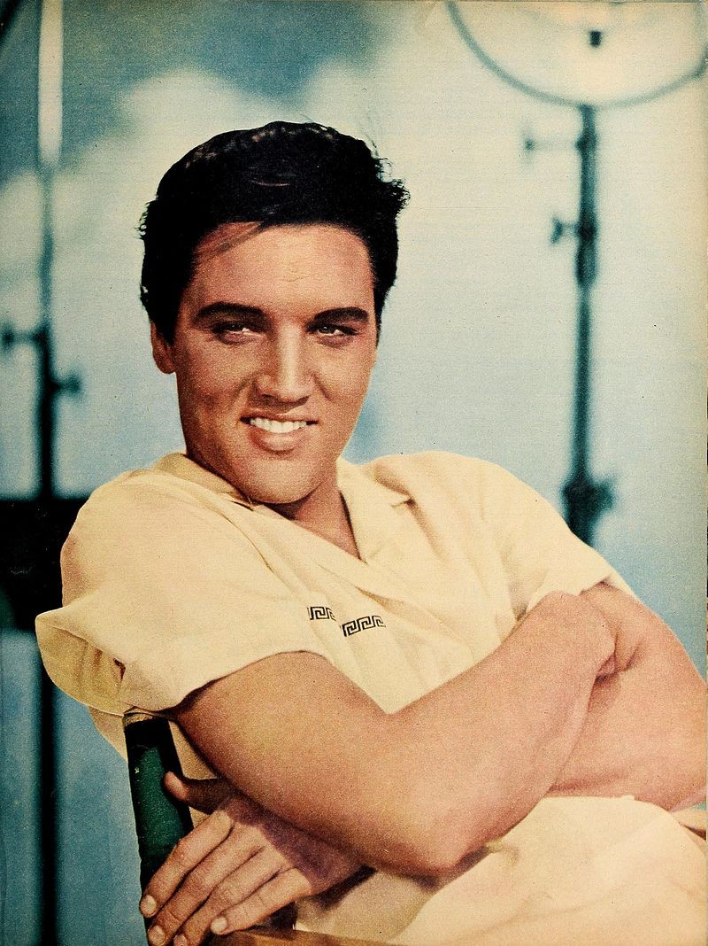 Elvis Presley em em junho de 1958 — Foto: Divulgação