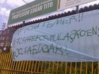 Piauí tem primeira escola ocupada contra PEC do teto de gastos públicos