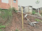 Famílias vivem em área com risco de desabamento em bairro de Piracicaba