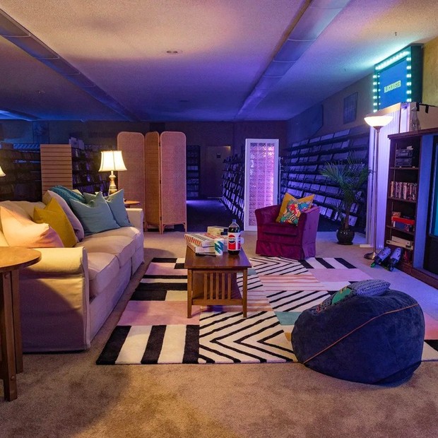 Blockbuster tem festa do pijama em experiência no Airbnb (Foto: divulgação)