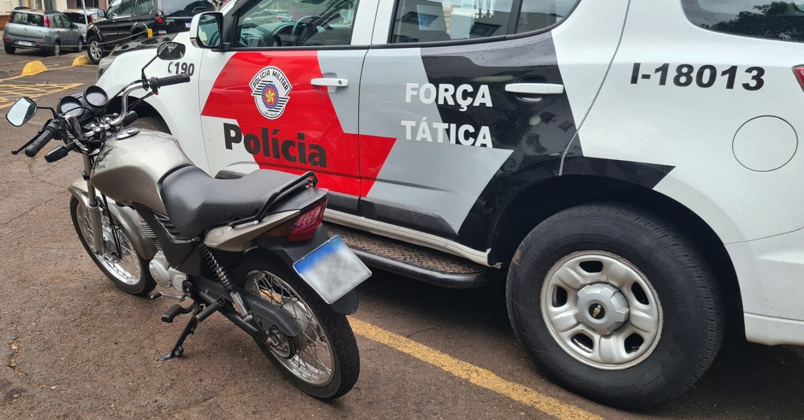 Rapaz é flagrado com motocicleta furtada e confessa participação em roubos em Presidente Prudente