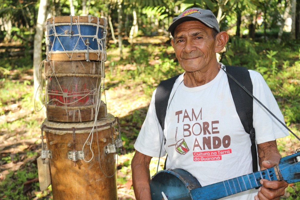 Projeto Tamboreando apresenta 'Dança do Pássaros' neste sábado (4) em Maués  — Foto: Divulgação