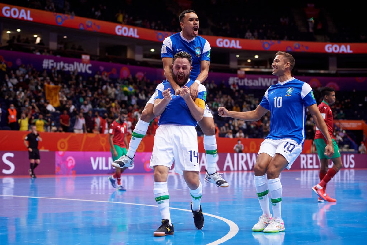 Brasil e Argentina fazem a semifinal do Mundial de Futsal; saiba onde