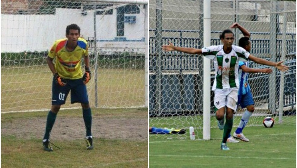 Hamilton atuava como goleiro antes de virar protagonista do Manaus — Foto: ge