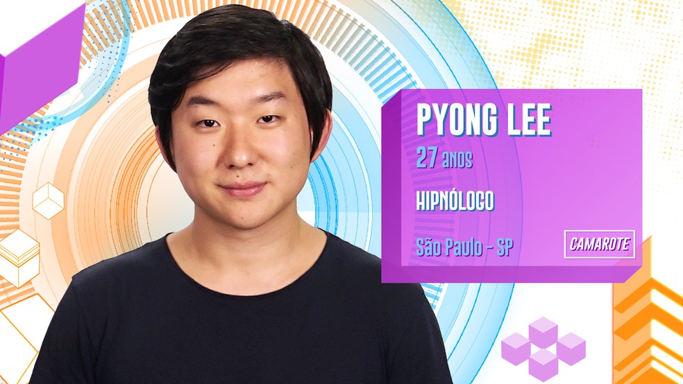 Pyong Lee é participante do BBB20 — Foto: Globo