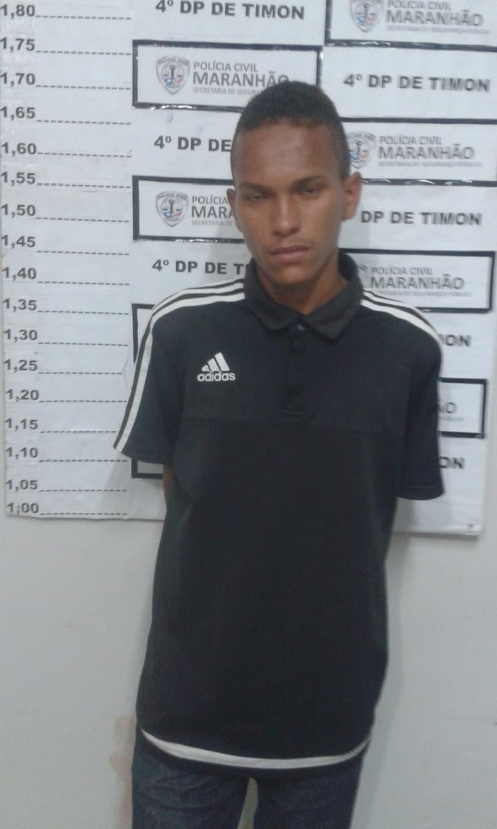 FÃ©lix Lemos Ramos foi preso em Timon por porte ilegal de arma â€” Foto: DivulgaÃ§Ã£o/PolÃ­cia Civil