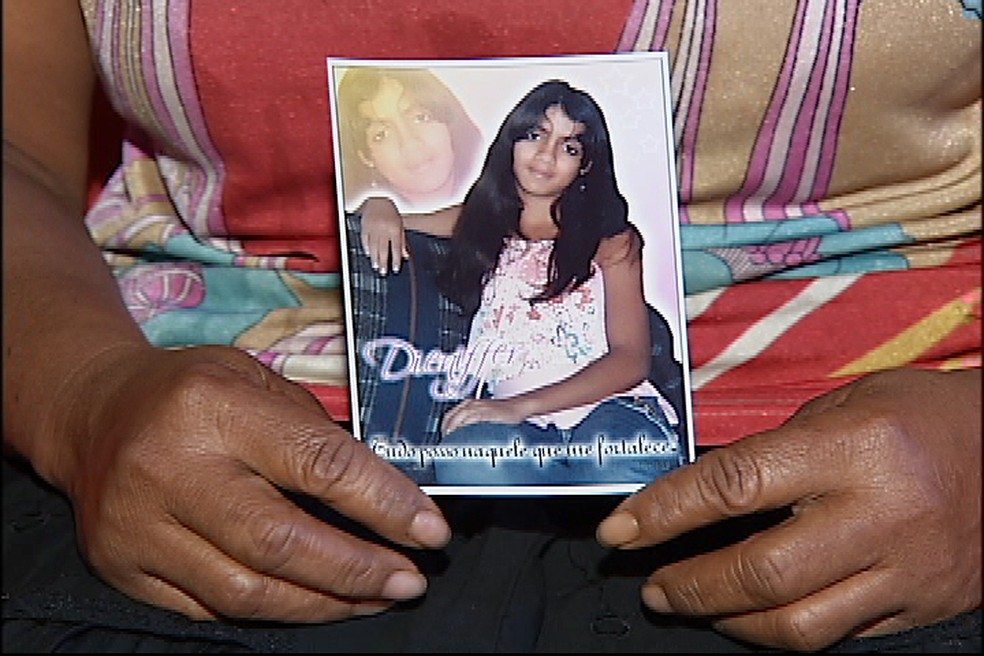 Caso Dyenifer ganhou repercussão em Uberlândia em 2009; menina foi morta em ritual de magia negra — Foto: Reprodução/TV Integração