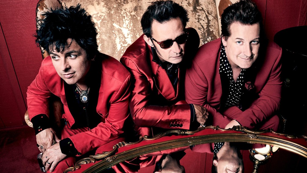 O Green Day: Billie Joe Armstrong, Mike Dirnt e Tr Cool  Foto: Divulgao