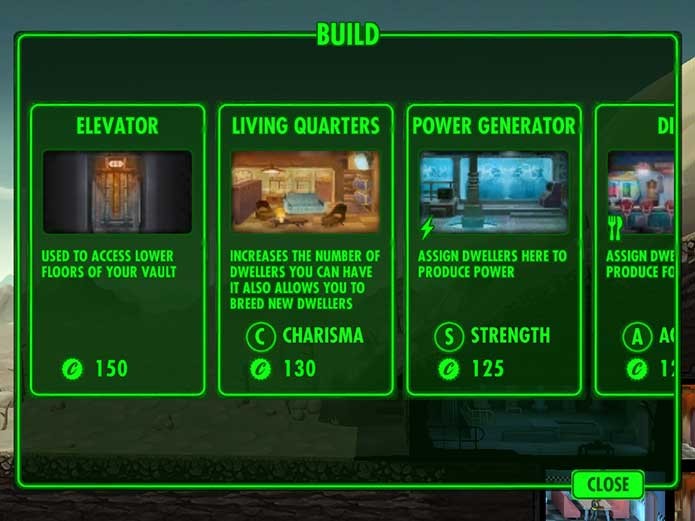 Saiba construir cenários em Fallout Shelter (Foto: Reprodução/Felipe Vinha)