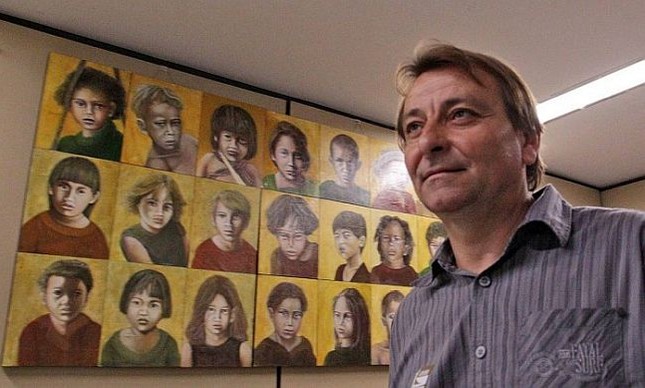 Cesare Battisti (Foto: André Coelho / O Globo)