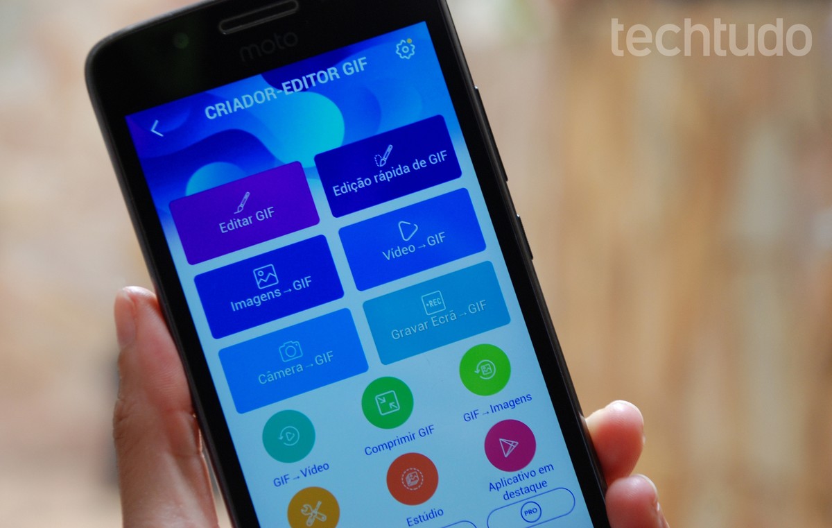 Aplicativo Para Fazer Gif Como Fazer Animacao No Celular Android E Iphone Editores Techtudo