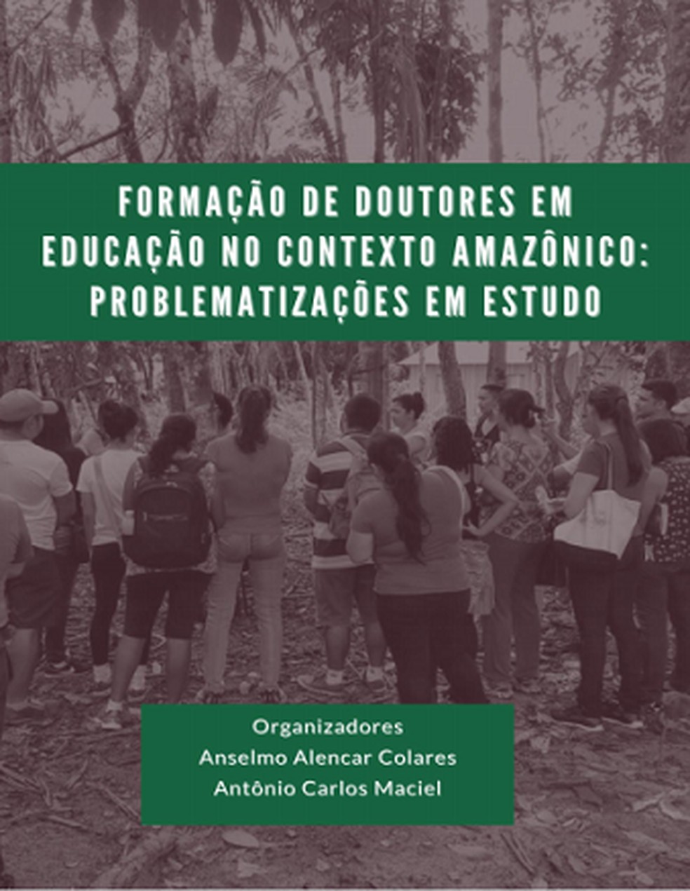 Capa do livro Formação de doutores em educação no contexto amazônico: problematizações em estudo — Foto: Divulgação