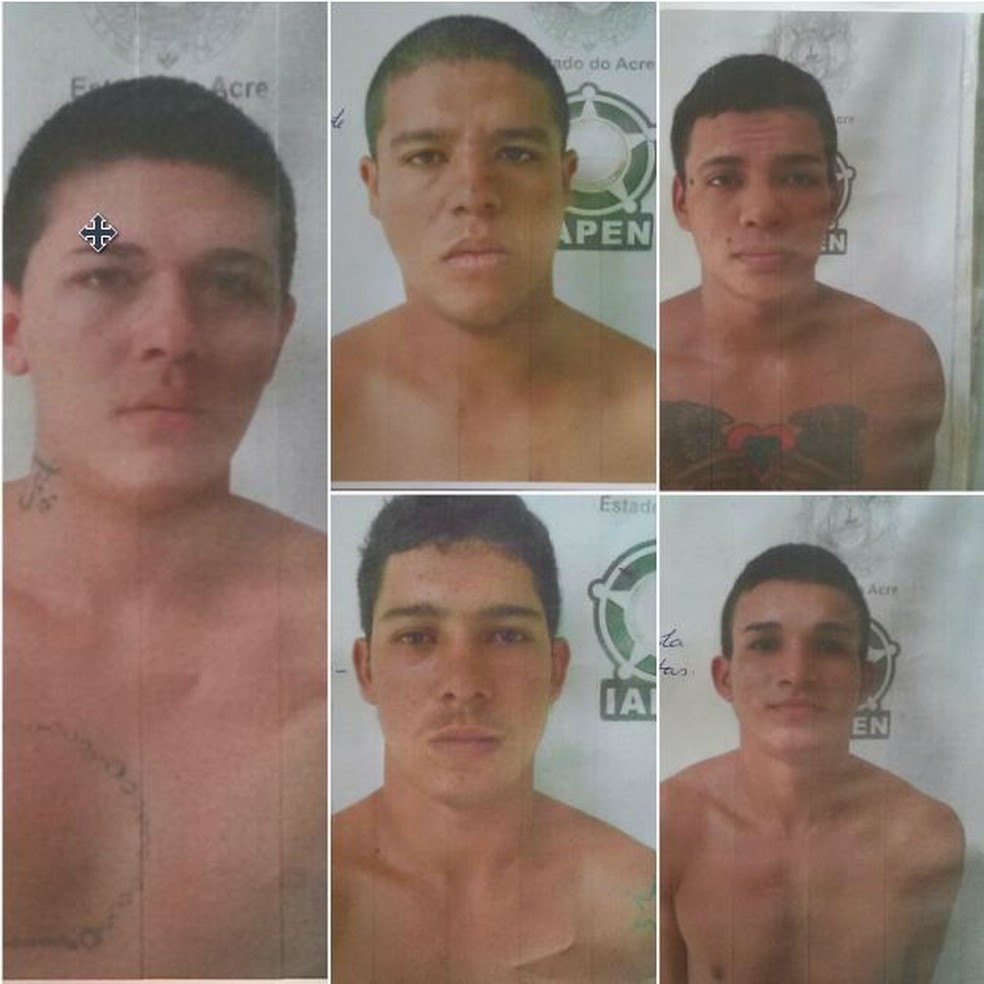 Cinco presos fugiram da unidade prisional em Feijó, no interior do Acre (Foto: Divulgação/PM)