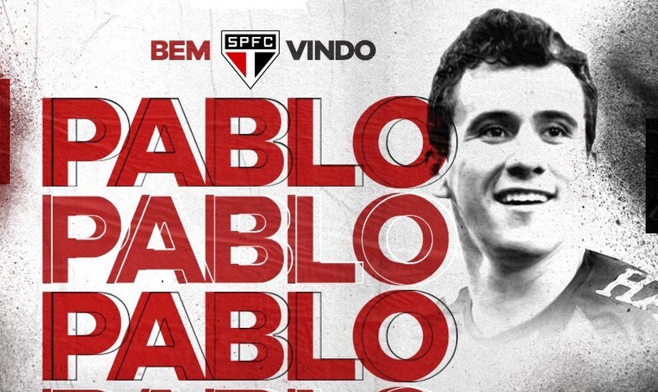 São Paulo anuncia a contratação de  Pablo, do Athletico; reforço custará R$ 26,6 milhões