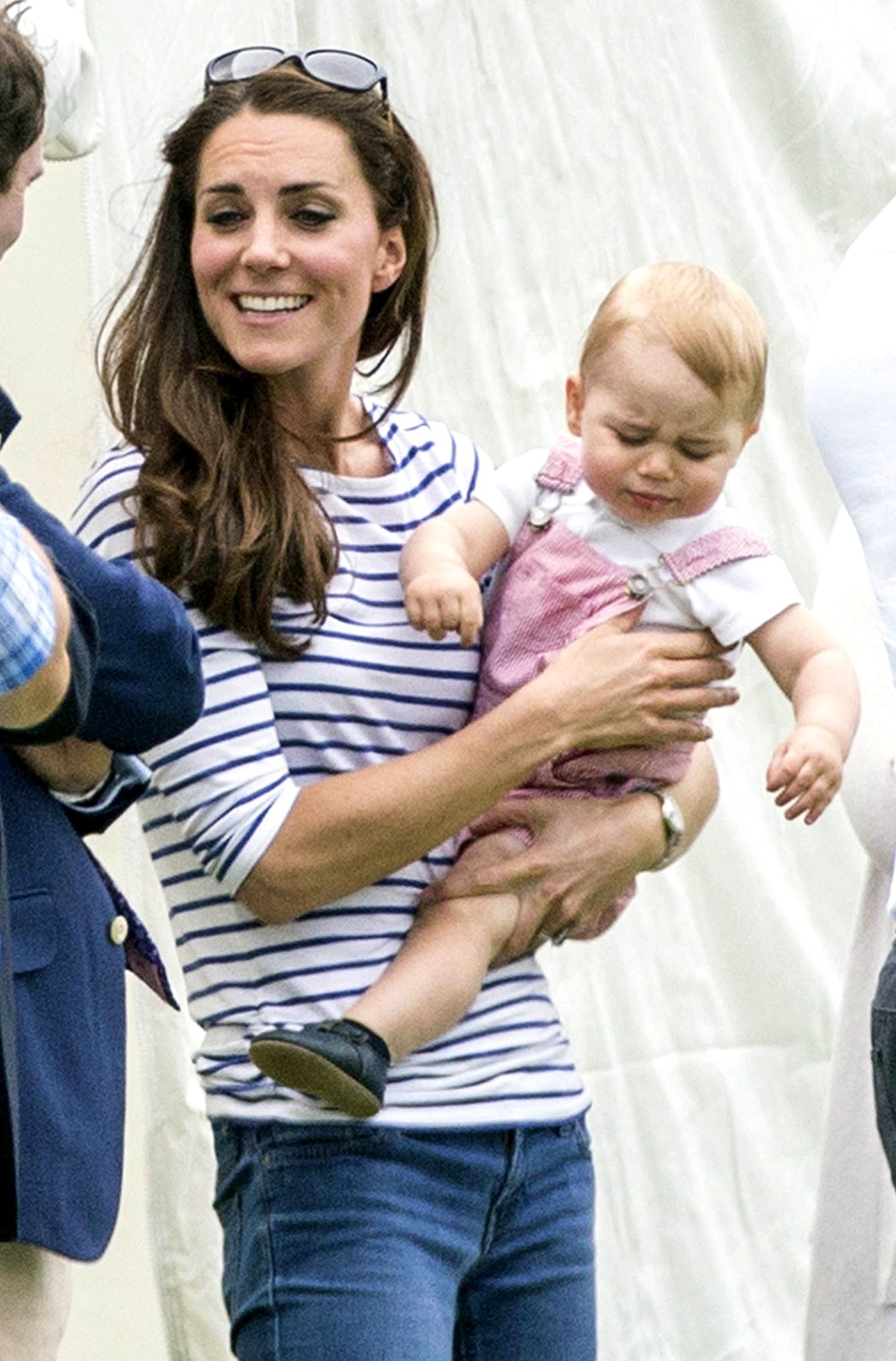 Kate Middleton e George (Foto: The Grosby Group)