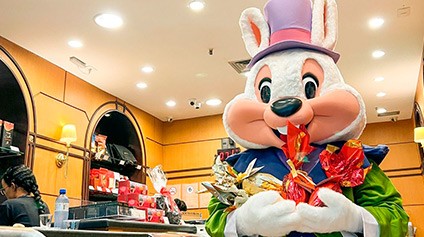 Lojas do Maceió Shopping reforçam estoques de chocolates