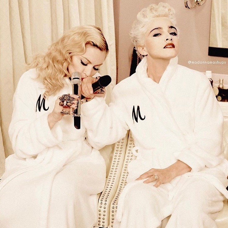 Montagem que Ard Gelinck fez com Madonna (Foto: Reprodução / Instagram)