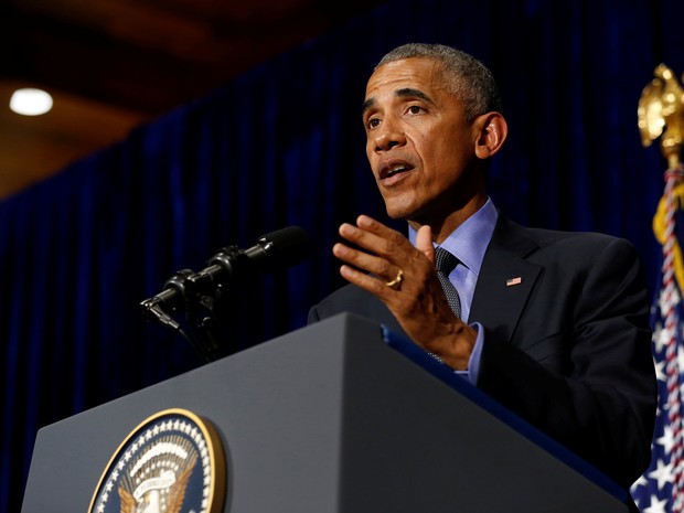 Presidente dos Estados Unidos, Barack Obama, participou de conferência de encerramento de Asean, no Laos (Foto: Jonathan Ernst/ Reuters)