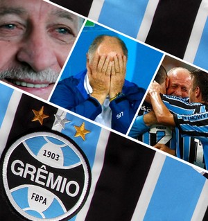 carrossel Grêmio Felipão (Foto: GloboEsporte.com)