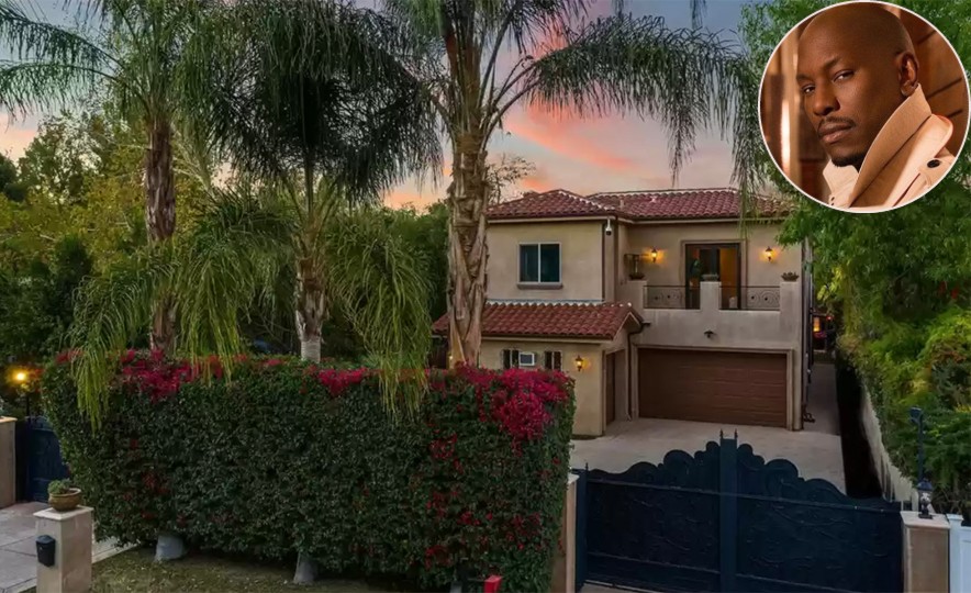 Tyrese Gibson coloca mansão de 780m² à venda por R$ 15,8 milhões (Foto: Divulgação e Reprodução/Instagram @tyrese)