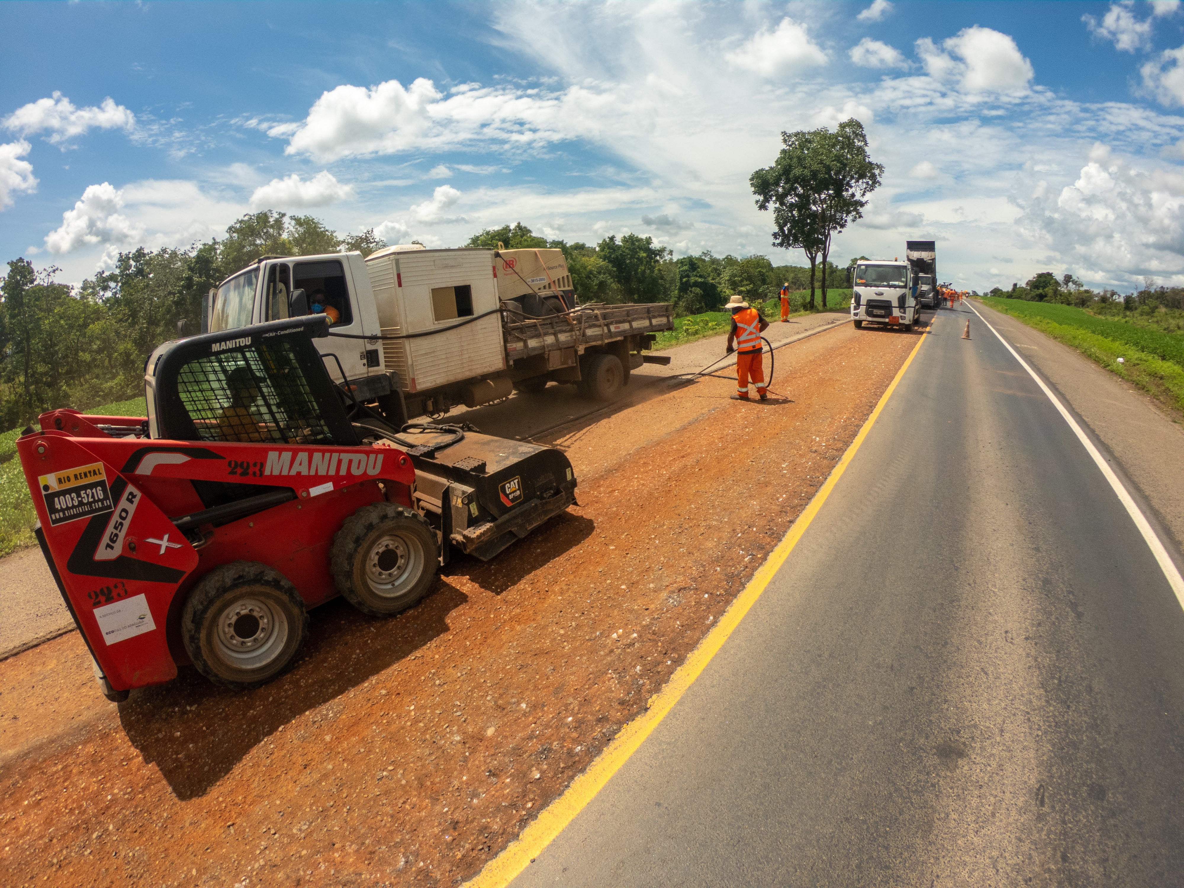 BR-153 terá pare-e-siga para obras de manutenção no sul do Tocantins a partir desta segunda (7)