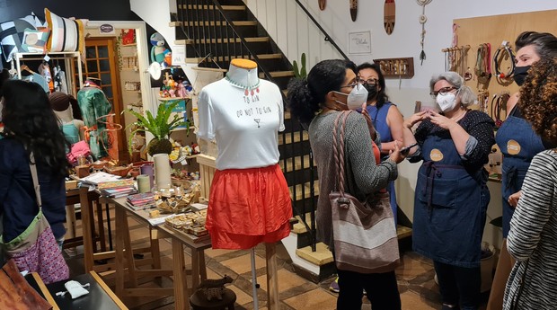 Loja física do Mercado Conecta (Foto: Divulgação)