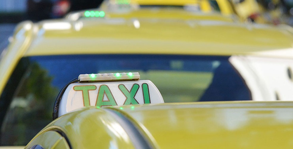 Taxistas em Juiz de Fora, foto de arquivo— Foto: Prefeitura de Juiz de Fora/Divulgação