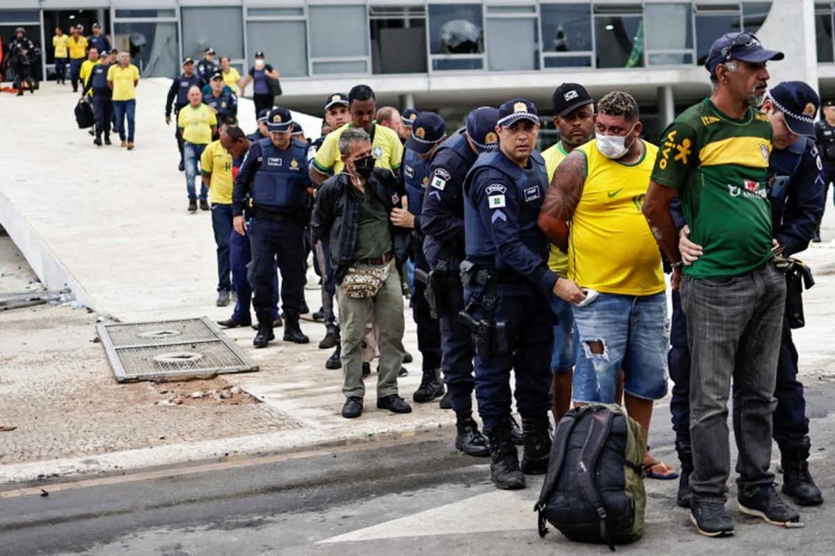 Bolsonaristas presos após atos golpistas foram vacinados contra Covid-19 |  Política | O Globo