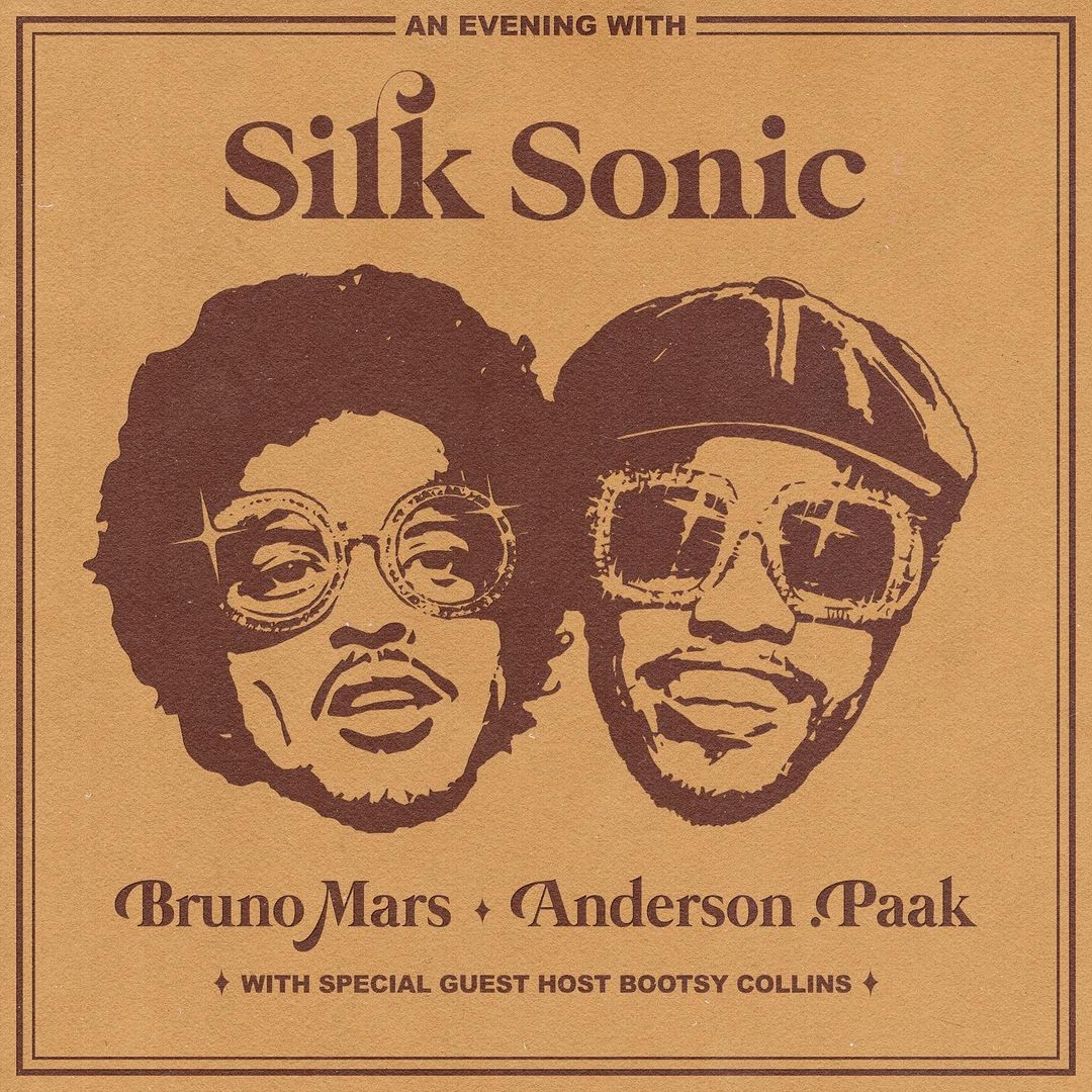 Bruno Mars anuncia Silk Sonic, banda com Anderson Paak e William Bootsy Collins (Foto: Reprodução/Instagram)