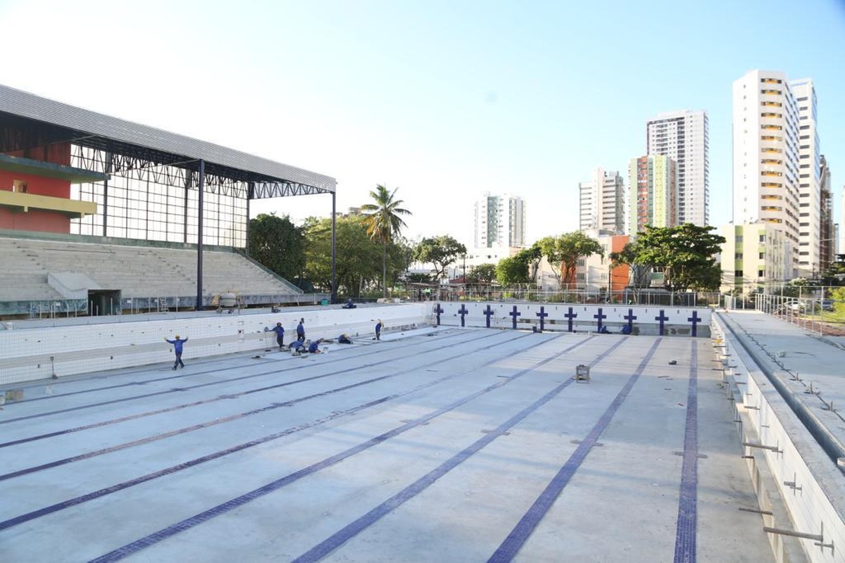 Re Abertura Do Complexo Aquatico Santos Dumont Marcada Para Junho Blog Do Coach Sportv