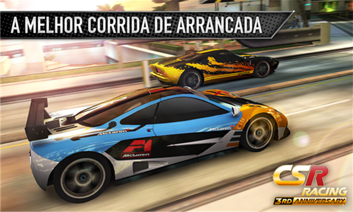 CSR Racing é um jogo de corrida que promete dar altas emoções ao usuário (Foto: Divulgação/Windows Phone Store)