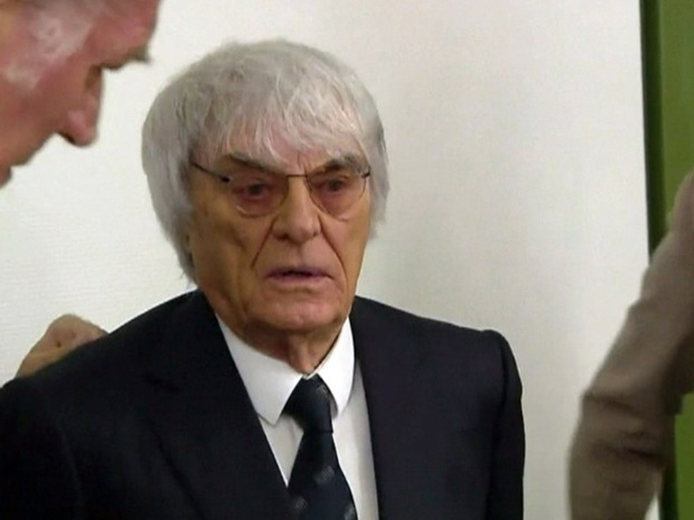 Bernie Ecclestone, em imagem de 2017 — Foto: Foto: GloboNews