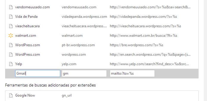 Adicionando mecanismo para criar e-mails pelo Chrome (Foto: Reprodução/Helito Bijora) (Foto: Adicionando mecanismo para criar e-mails pelo Chrome (Foto: Reprodução/Helito Bijora))