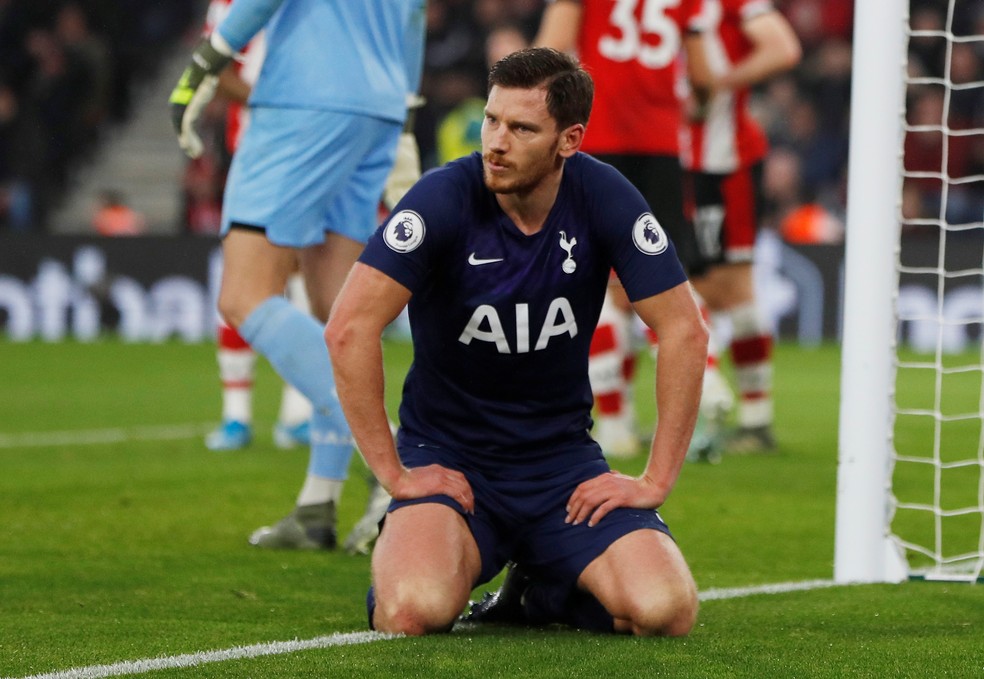 O belga Vertonghen está no Tottenham desde 2012 — Foto: Paul Childs/Reuters
