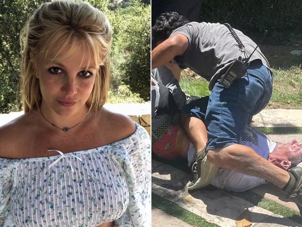 Ex-marido de Britney Spears, Jason Alexander, tentou invadir o casamento da cantora no dia 9 de junho (Foto: Reprodução / Instagram e The Grosby Group)