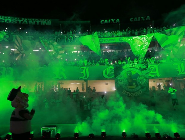 coritiba x flamengo recepção couto pereira