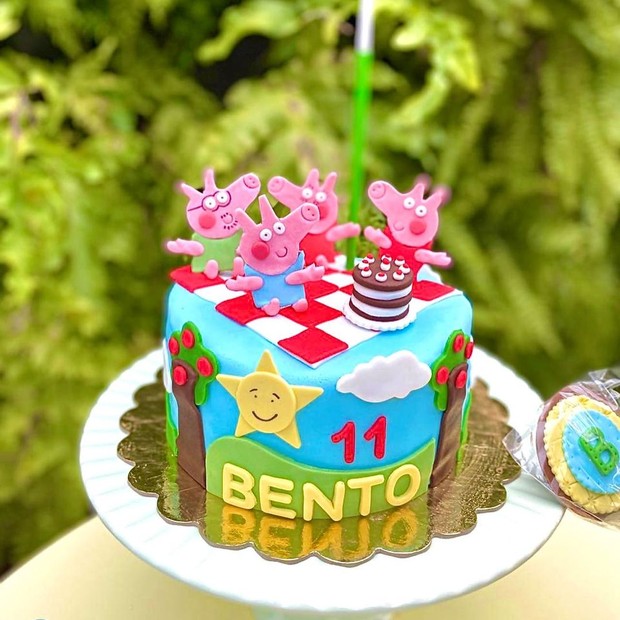Comemoração dos 11 meses de Bento (Foto: Reprodução/Instagram)