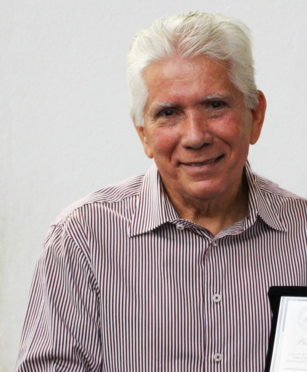 Professor Pedro Américo de Souza Sobrinho morreu com Covid-19 — Foto: Thiago Peruch/Assessoria EEFFTO/Divulgação