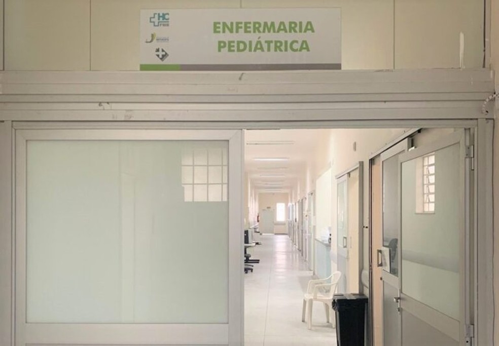 Nova enfermaria do Pronto-Socorro Pediátrico já está em funcionamento no HC de Botucatu — Foto: Faculdade de Medicina de Botucatu /Divulgação
