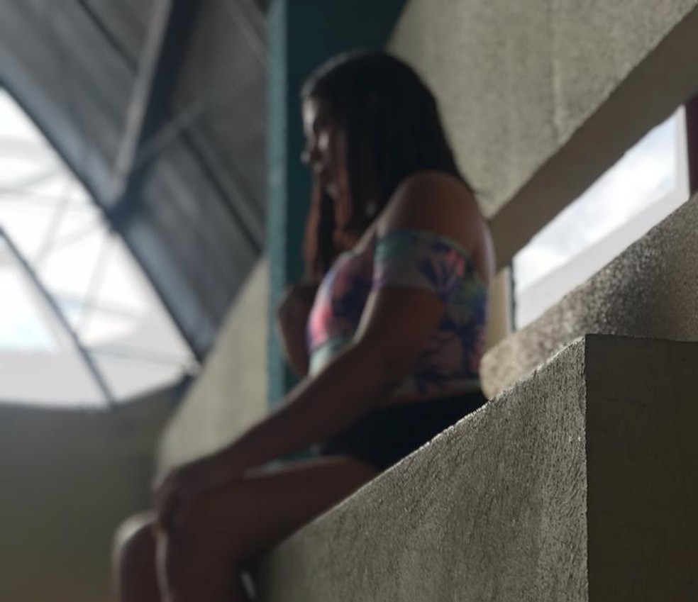 Mulher trans, Vitória adotou nome social mesmo cumprindo mdida socioeducativa em unidade para infratoras no Recife — Foto: Funase/Divulgação