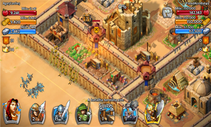 Age of Empires Castle Siege é a versão para smartphones do jogo para computadores (Foto: Divulgação/ Windows Phone Store)