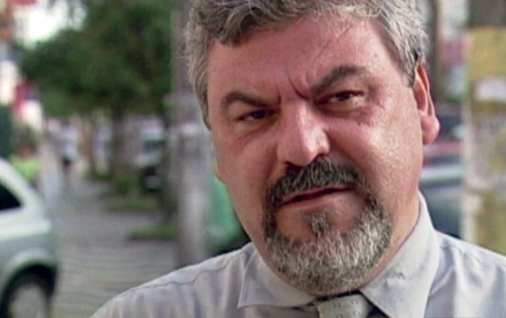 SecretÃ¡rio de GuarujÃ¡, Ricardo Joaquim foi assassinado durante encontro polÃ­tico (Foto: ReproduÃ§Ã£o/TV Tribuna)