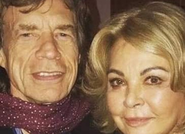 Vera Gimenez e Mick Jagger (Foto: Reprodução/Instagram)