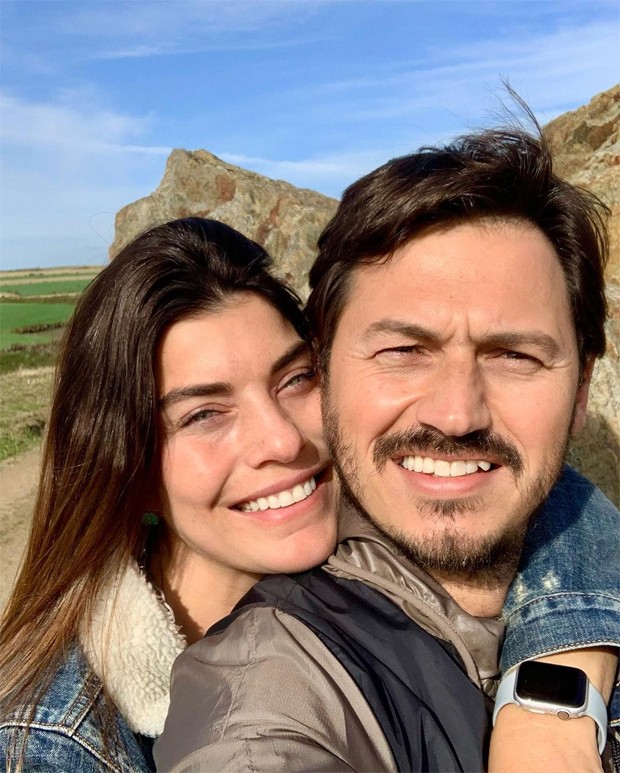 Joana Balaguer e o marido, Paulo Miguel Palha de Souza (Foto: Reprodução / Instagram)