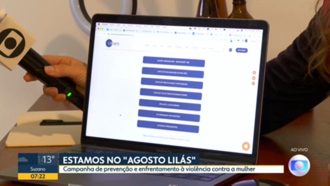 'Agosto Lilás' alerta população sobre a importância de enfrentar a violência contra a mulher