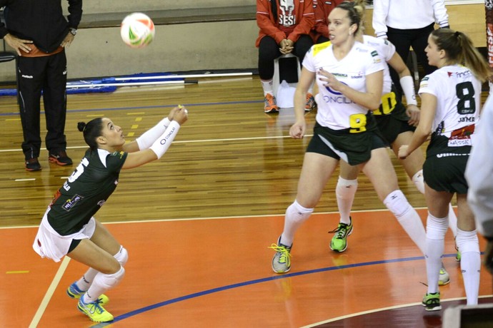 Sesi-SP x Vôlei Bauru, Brenda Castillo, playoff, Campeonato Paulista (Foto: Marina Beppu / Vôlei Bauru)