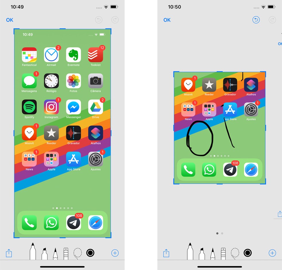 Aplicativo De Tirar Print Para Pc Como Tirar Print No Iphone Xs Celular Techtudo