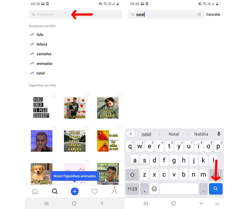 Figurinhas de Natal para WhatsApp: como baixar stickers do  |  Redes sociais | TechTudo