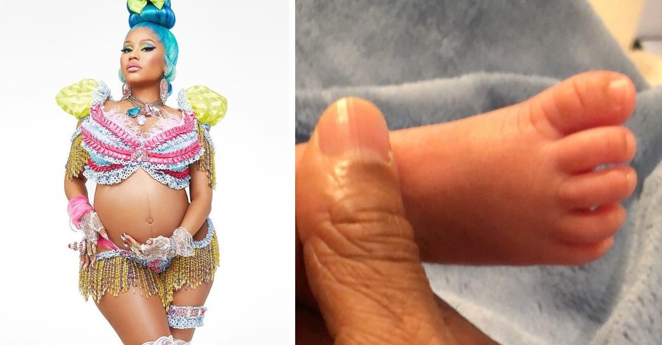 A cantora compartilhou, há poucos dias, o pé do bebê (Foto: Reprodução Instagram)
